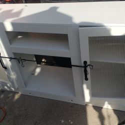 White TV Stand Or You Can Use For Anything You Want 