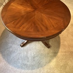 Wood Dining Table And 4 Chairs
