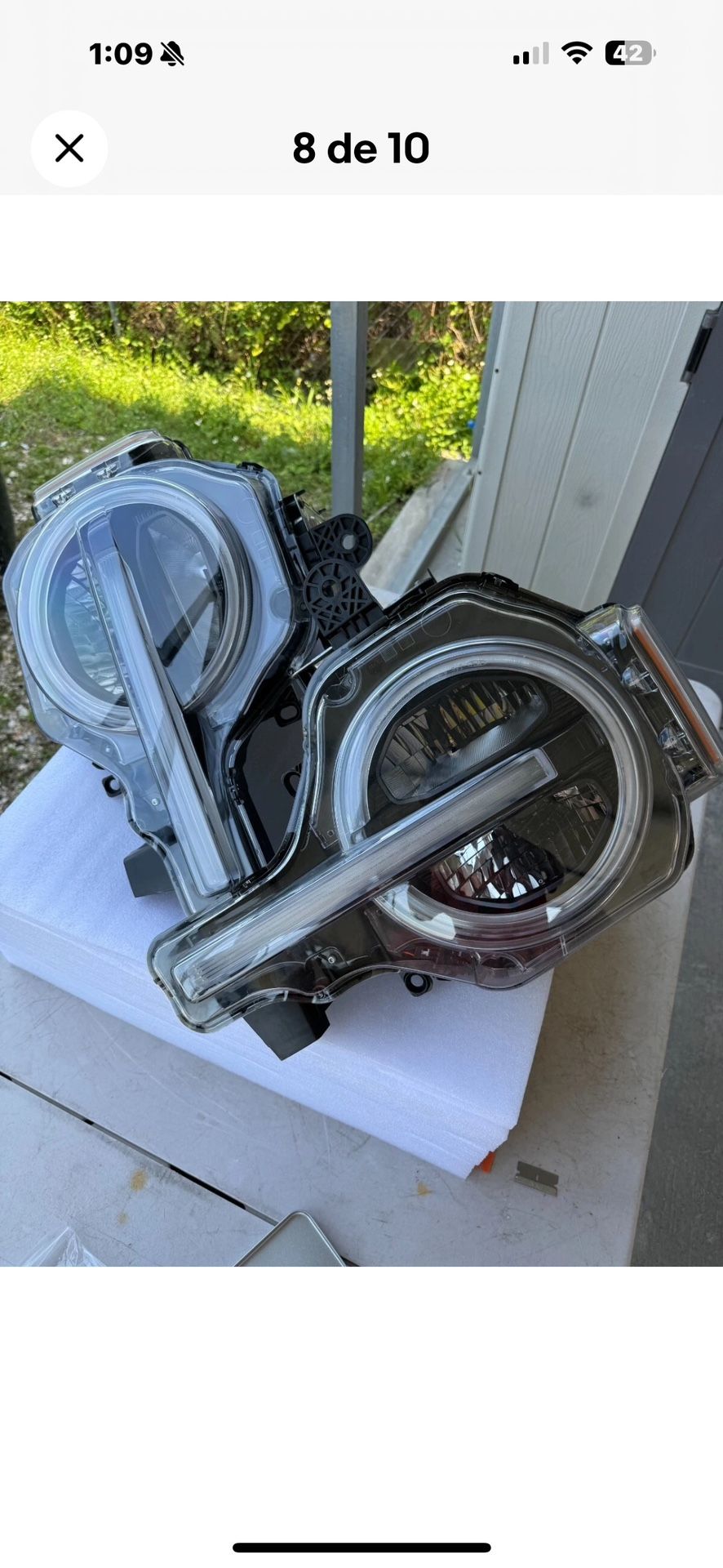 2023 Ford Bronco Badlands Headlights