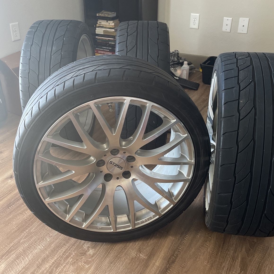 Static Society Rims STASIS Rim And Tire Set for Sale in Charlotte, NC - OfferUp