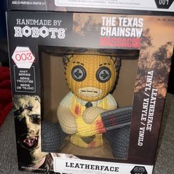 Leather face 12x12 Robots Figure