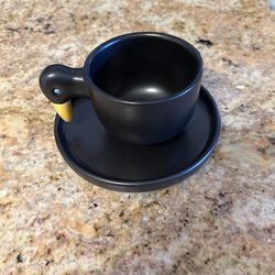 1-Duck handle Cup & Saucer Set (Japan)