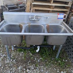 Stainless Commercial Sink