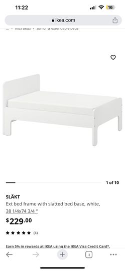 IKEA Extendable Twin Bed 