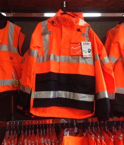 Class 3 Breathable, Waterproof, High Visibility Jacket