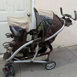 GRACO DOUBLE STROLLER 