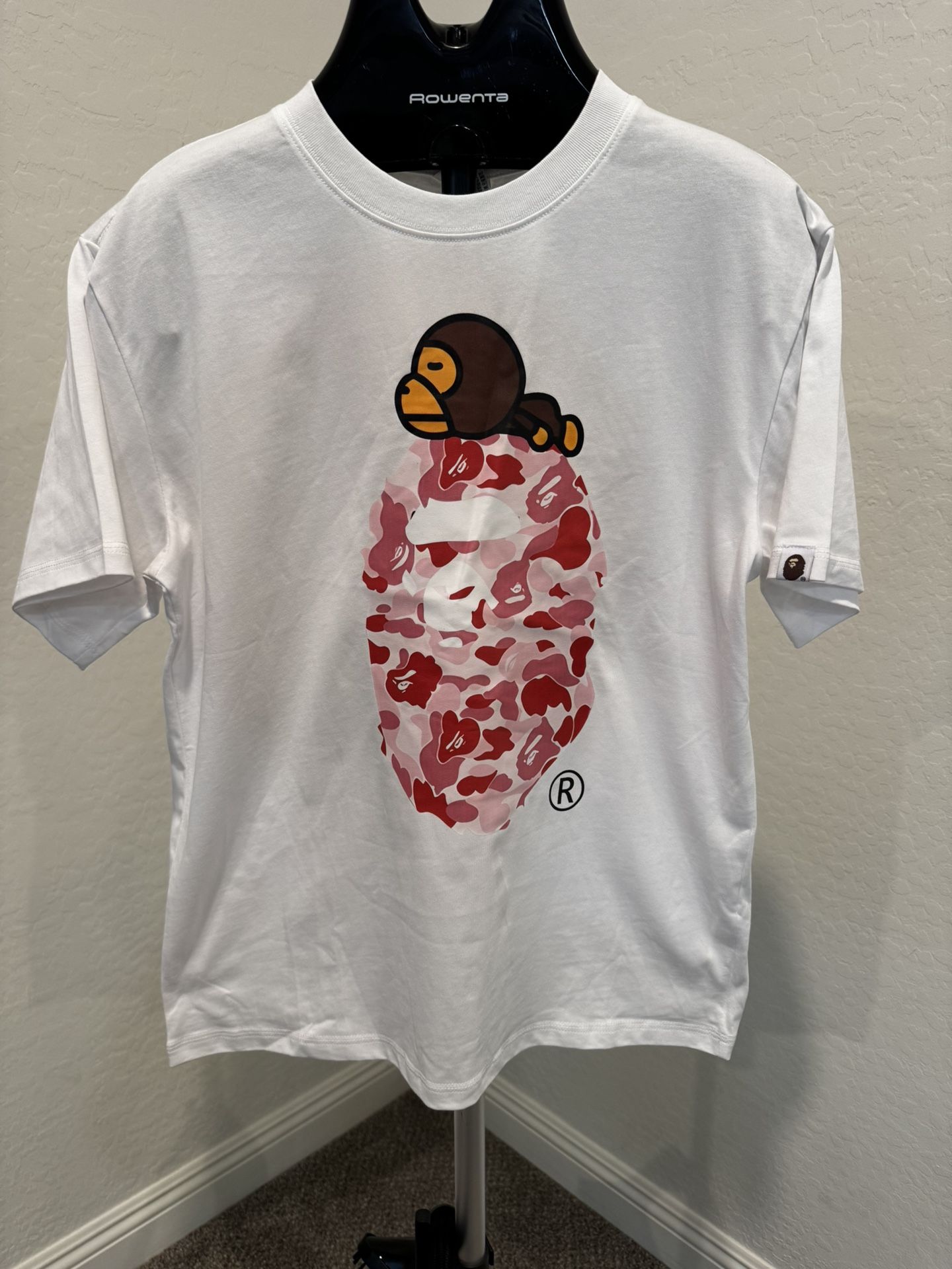 Bape ABC Camo Milo On Big Ape Tee