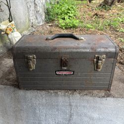 Assorted Tools And Tool Box