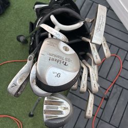 used set of golf clubs