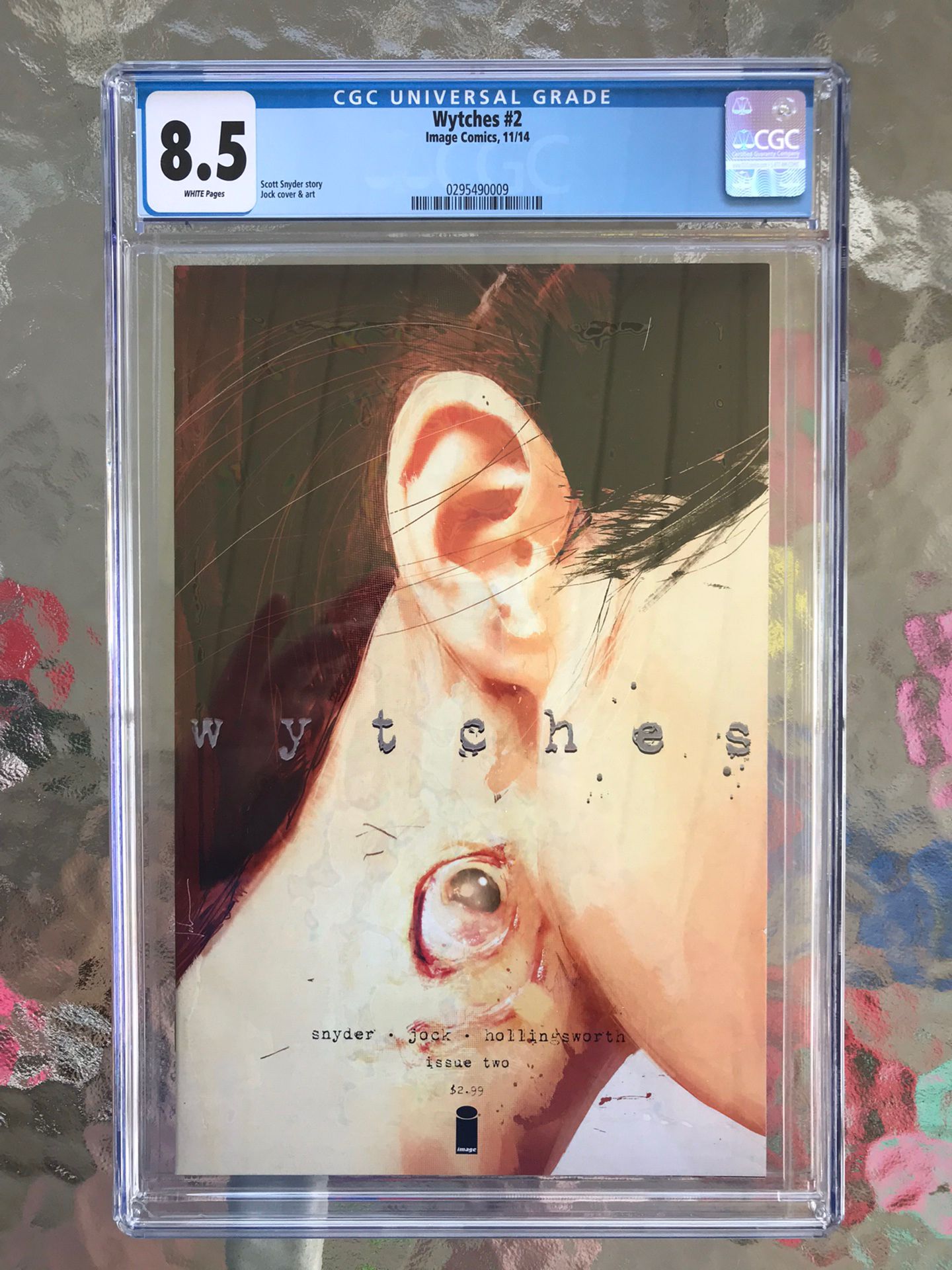 Wytches #2 CGC 8.5 — White Pages! (2014) Scott Snyder & Jock