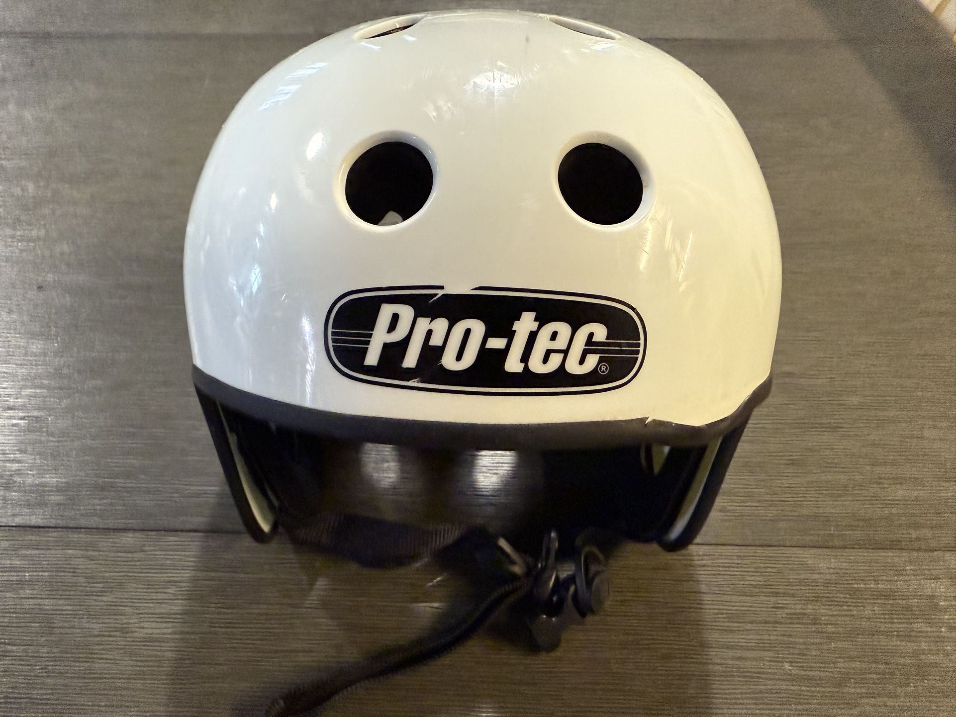 Pro-Tec Full-Cut Skate/Bike Helmet - Medium/Large (White)