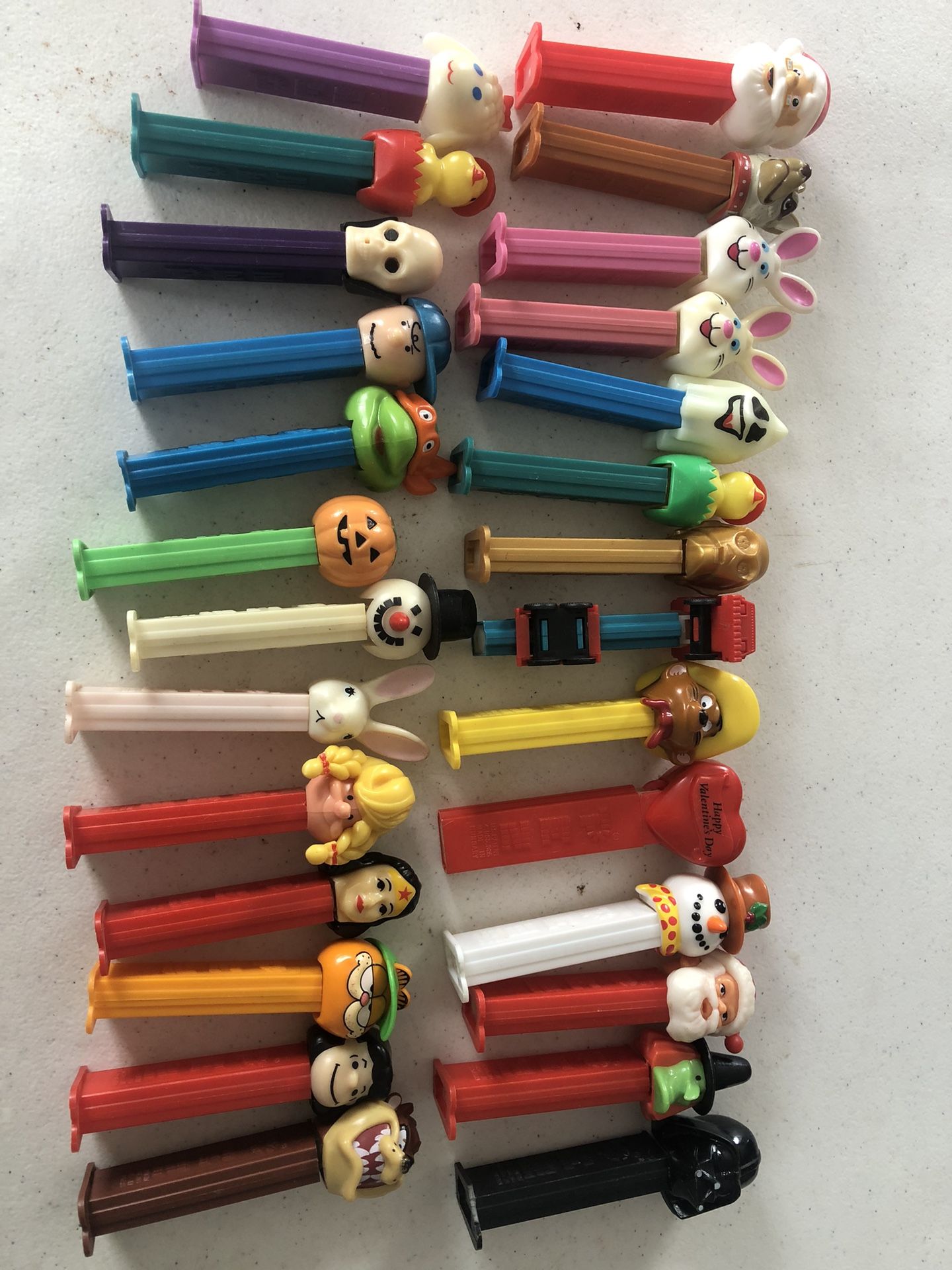 Pez Dispenser Lot