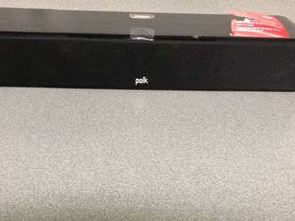 Polk - S35 American HiFi Home Theater Slim Center Speaker (Black)