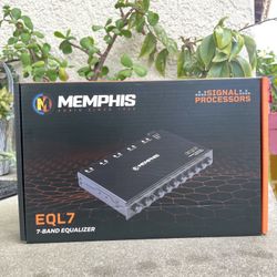 Memphis 7 Band Eq Car Audio Equalizer