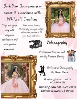 Quince/wedding Photo/dance/makeup/hair