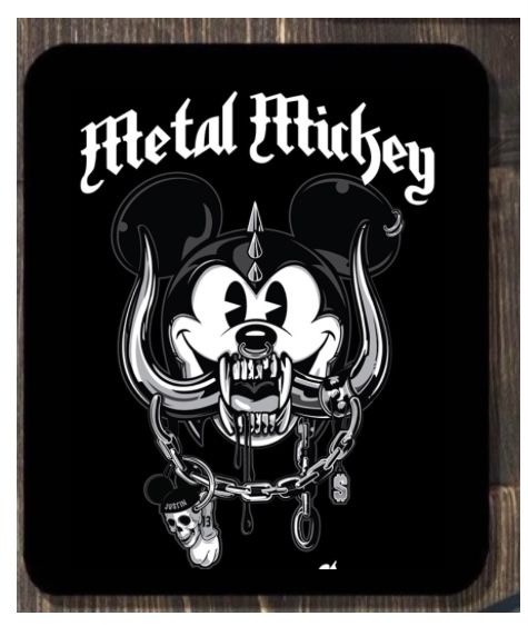 Metal Mickey Mouse Pad 