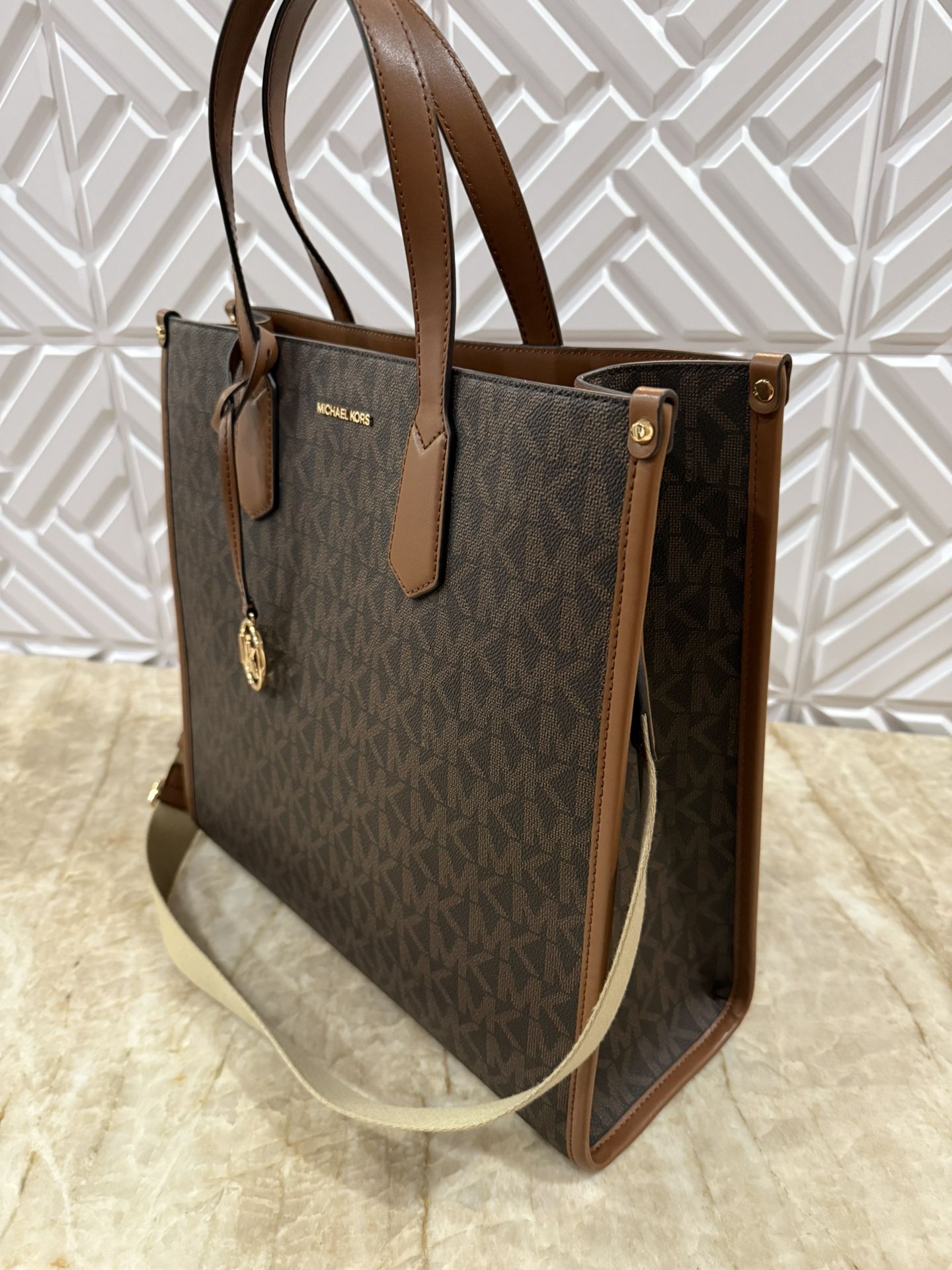 Michael Kors Maple Logo Tote Bag
