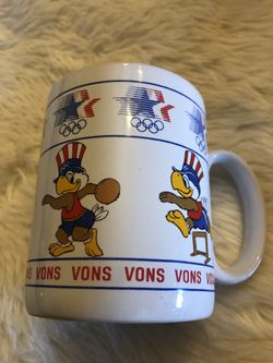 Vintage 1984 Olympic mug.