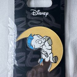 Disney Pin 2023 Kraken Trade Sleeping On Moon Pegasus -Hercules