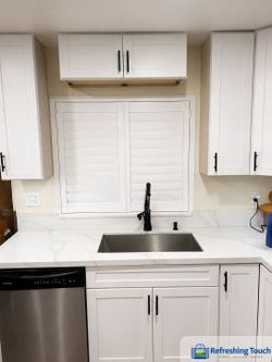 Patio Door Shutters Bypass/Bifold, Wood & Poly, Installed 909‑681‑7003
