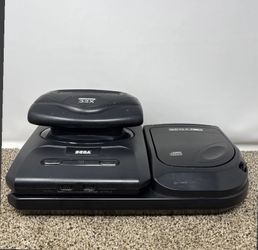 sega cd model 2 with sega 32x