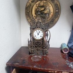 Brass Mantle Clock