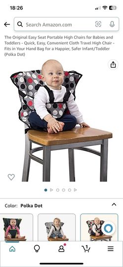 Portable Safety Harness High Chair For travel