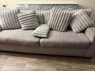 Gray sofa