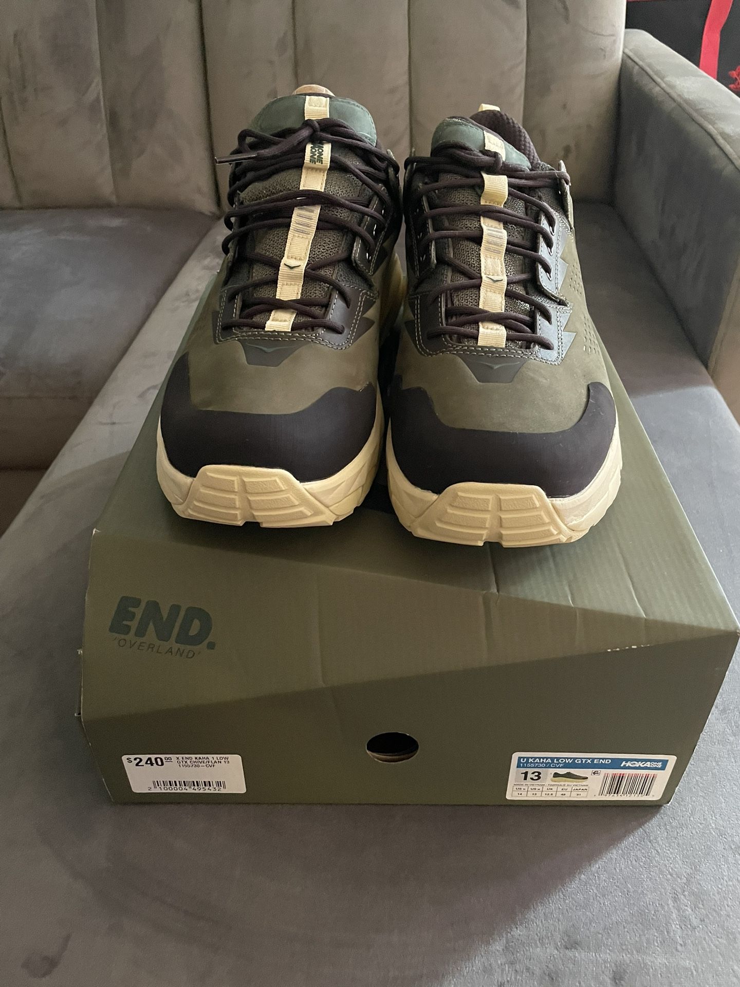 Hoka One One - X End Kaha 1 Low GTX(Chive/Flan)
