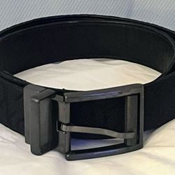 Calvin Klein Black belt “ CK” Logo Sz 36 READ DESCRIPTION