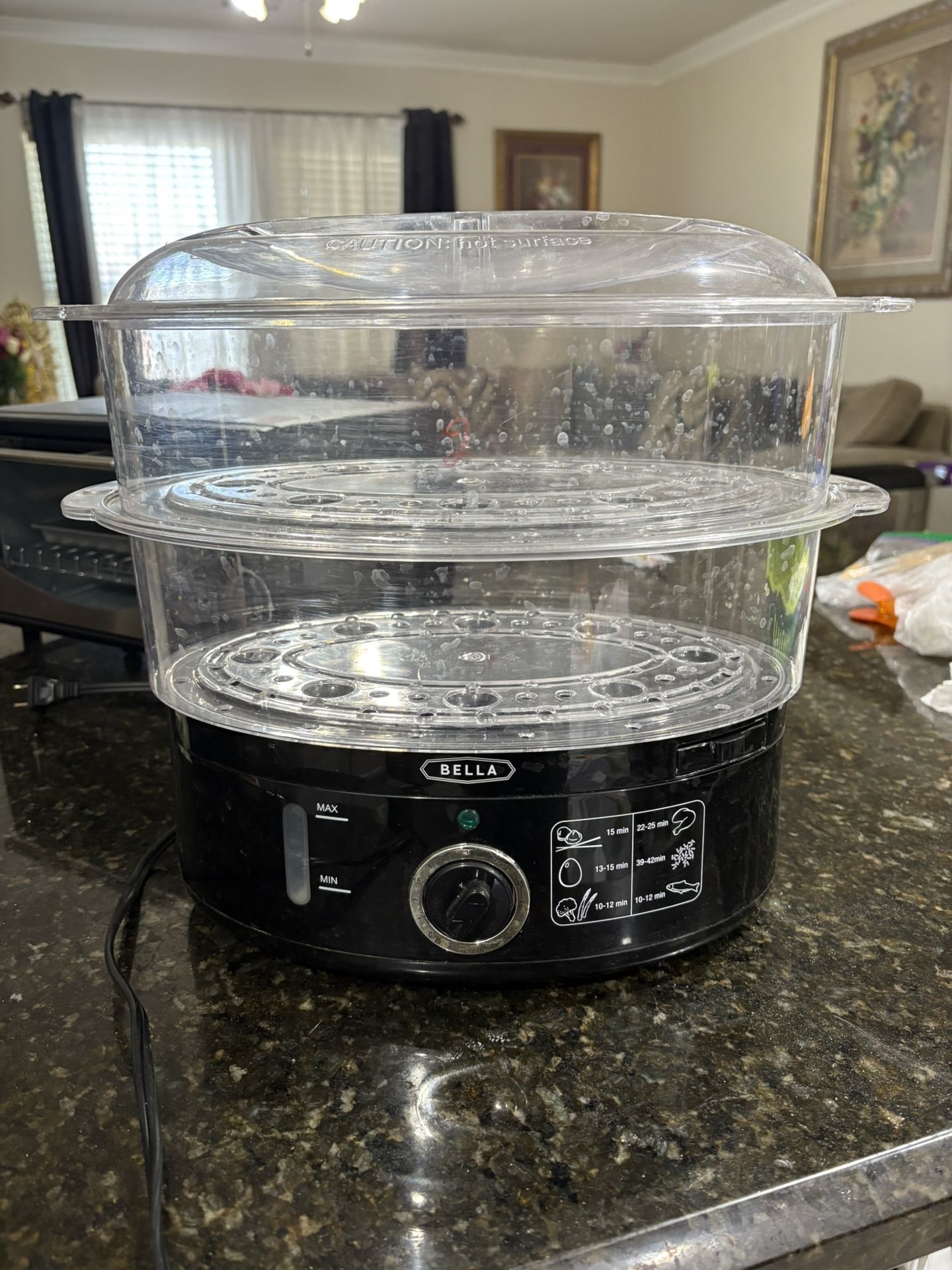 Food Steamer, Bella Steamer, Two Tier Food Steamer