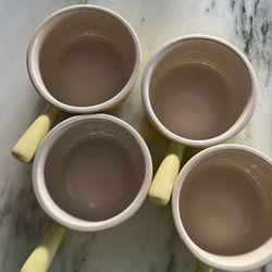 Set of 4 Le Creuset French onion bowls