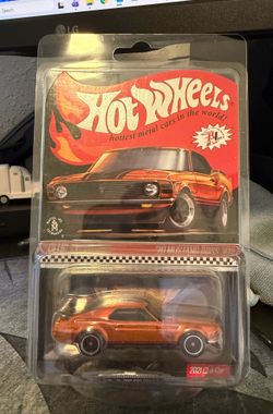 Hot Wheels RLC '70 Mustang Boss 302 Red Line Club Car Membership Exclusive 2021