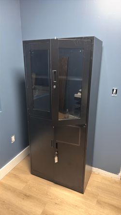 Metal Storage Cabinets – $50 Eac