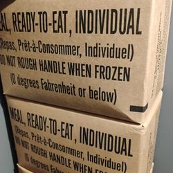  Military MRE's 
