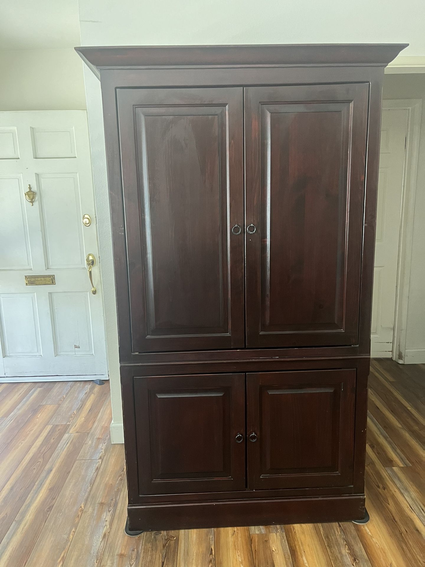 TV And Cabinet $60 OBO