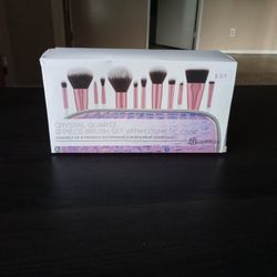 Bh Cosmetics Crystal Quartz 12 Pc Brush Set
