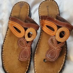 Naturalizer Like New Leather Sandals - 10W