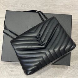 YSL shoulder bag black