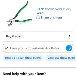 Ironworkers Pliers