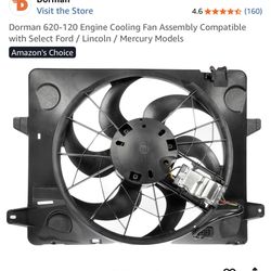 Dorman 620-120 is an engine cooling fan assembly designed as an ideal replacement for stock radiator fan assemblies on specific vehicles.  This part i