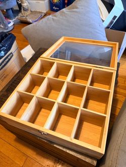 RoyalHouse Bamboo 12-Compartment Organizer Box