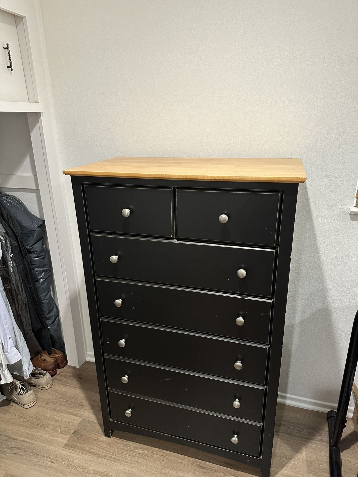 Queen Bed + Nightstand + Dresser  + Desk + Mirror