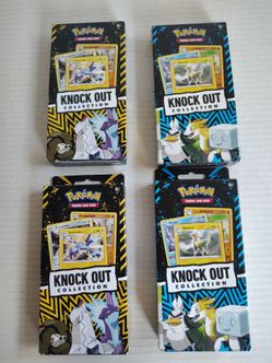 Knock Out Collection Toxtricity & Boltund $35ea.