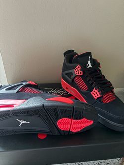 Jordan 4 retro red thunder