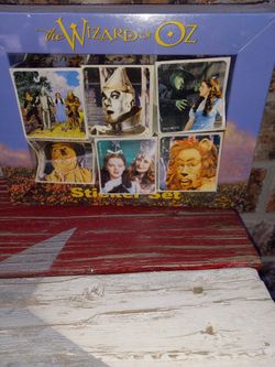 wizard of Oz sticker set new unopened 