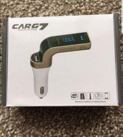 Universal FM Transmitter Modulator Handsfree Bluetooth