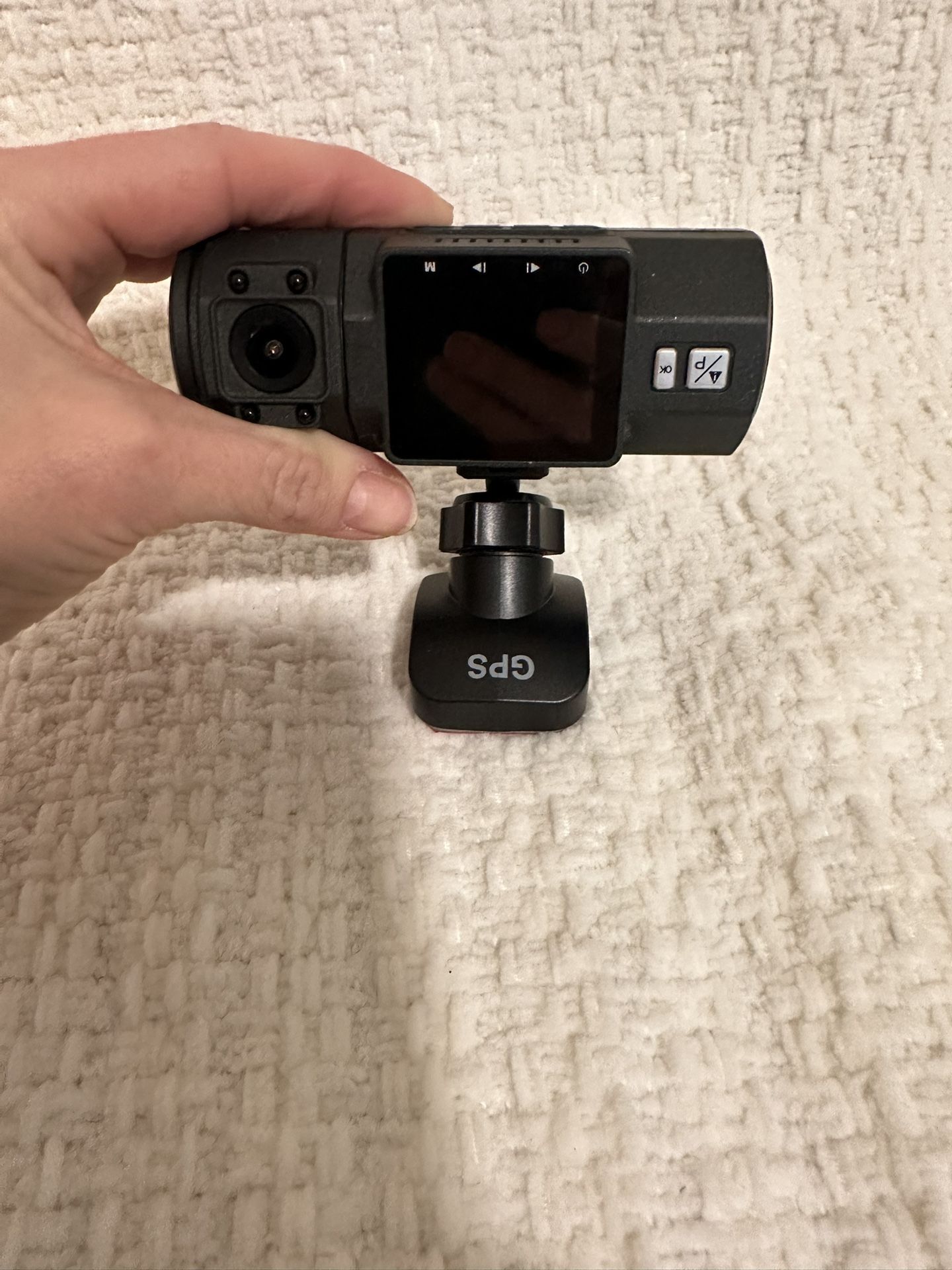 Vantrue N2 Pro Dual Dash Cam (2.5K front + 1080P interior IR) w/ GPS mount. No SD Card