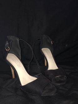 black heels