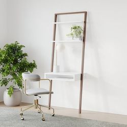 West Elm Ladder Shelf Wall Desk (28")